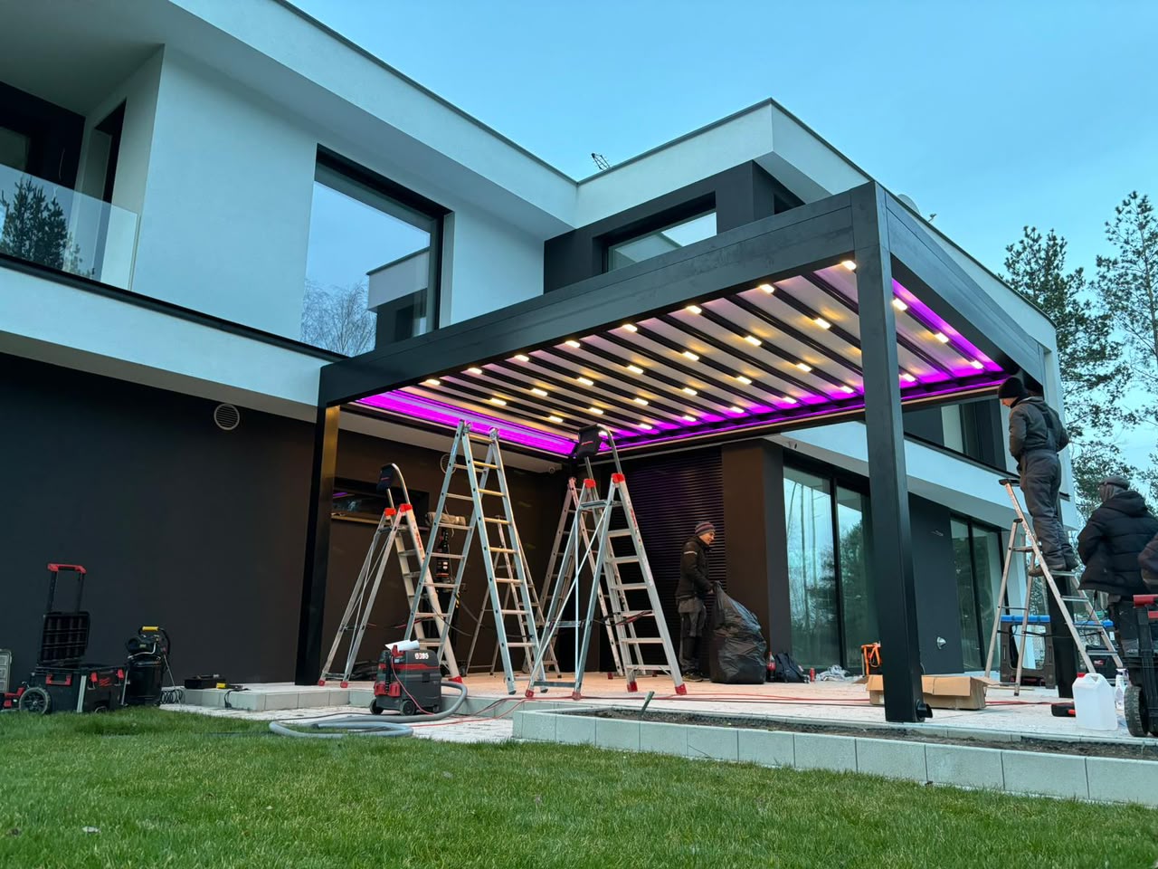 Pergola automatisée